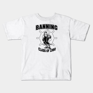 Banning 1980 BLACK Kids T-Shirt